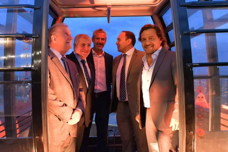 En el 35 aniversario del Teleférico, Sáenz resaltó que es Marca País y uno de los emblemas de nuestra Salta