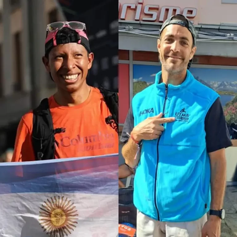 G. Rueda y R. Cossio - Ultra Trail diu Mont Blanc 2022 - Indómito