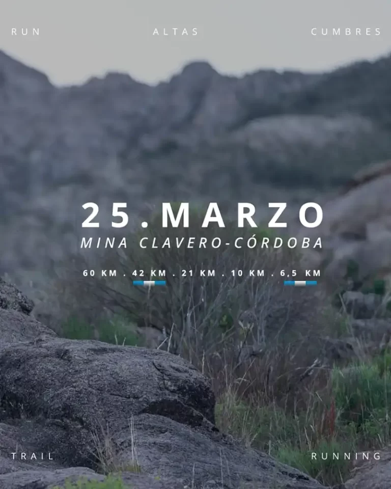 Experiencia Altas Cumbres 2023, Mina Clavero - Indómito