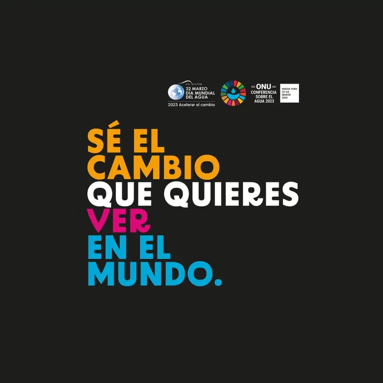 Día Mundial del Agua: "Sé el cambio" - Indómito