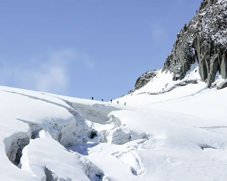 Suspenden el acceso al Montblanc por el deshielo del glaciar