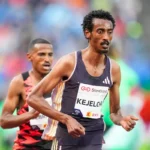 Kejelcha rompió el récord mundial de los 21k en el Medio Maratón de Buenos Aires