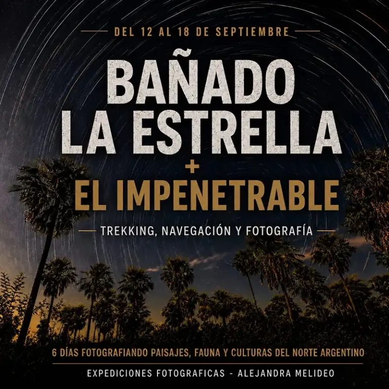 Trekking, navegación y fotografía: Bañado La Estrella  + El Impenetrable