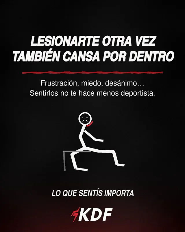 Lesionarte otra vez también cansa por dentro - Indómito